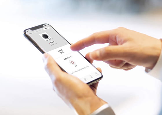 「リンナイアプリ」に対応し、スマホ連携で毎日の乾燥をサポート